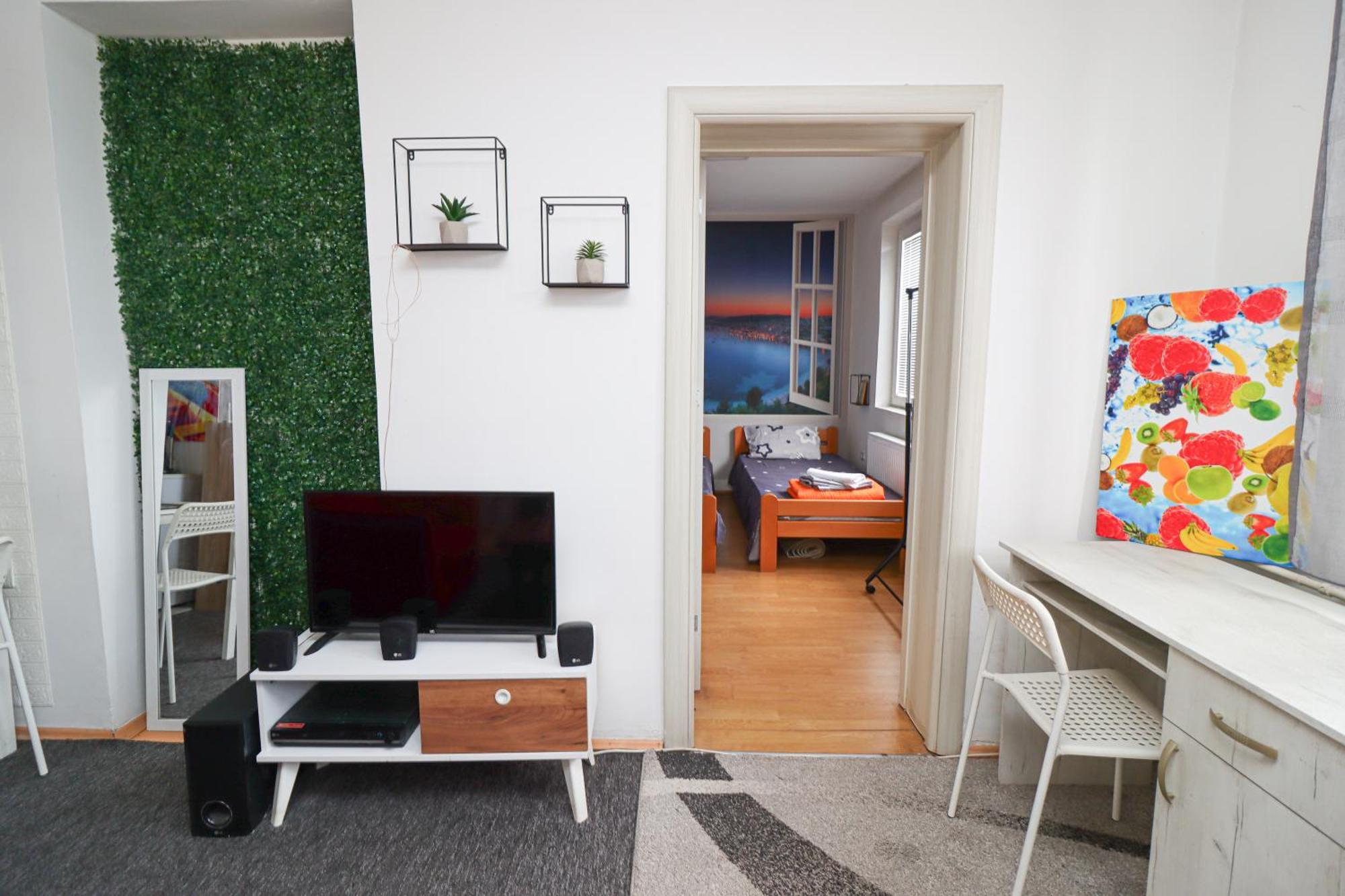 Rooftop Apartment At Mainsquare スコピエ エクステリア 写真