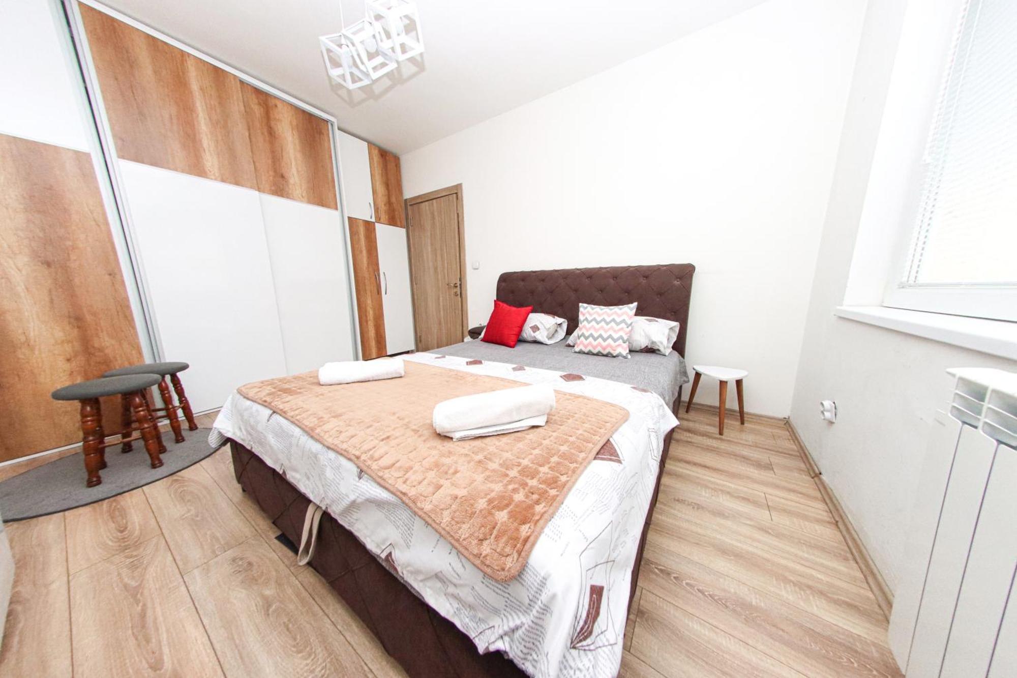 Rooftop Apartment At Mainsquare スコピエ エクステリア 写真