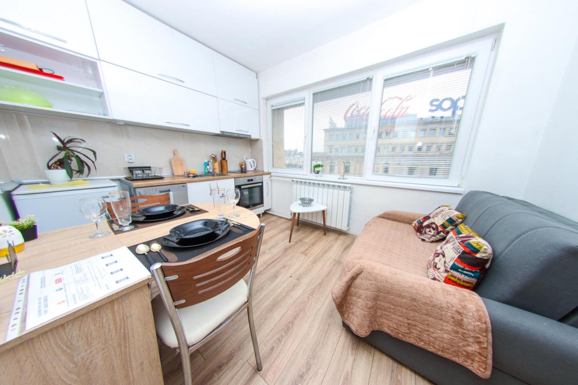 Rooftop Apartment At Mainsquare スコピエ エクステリア 写真