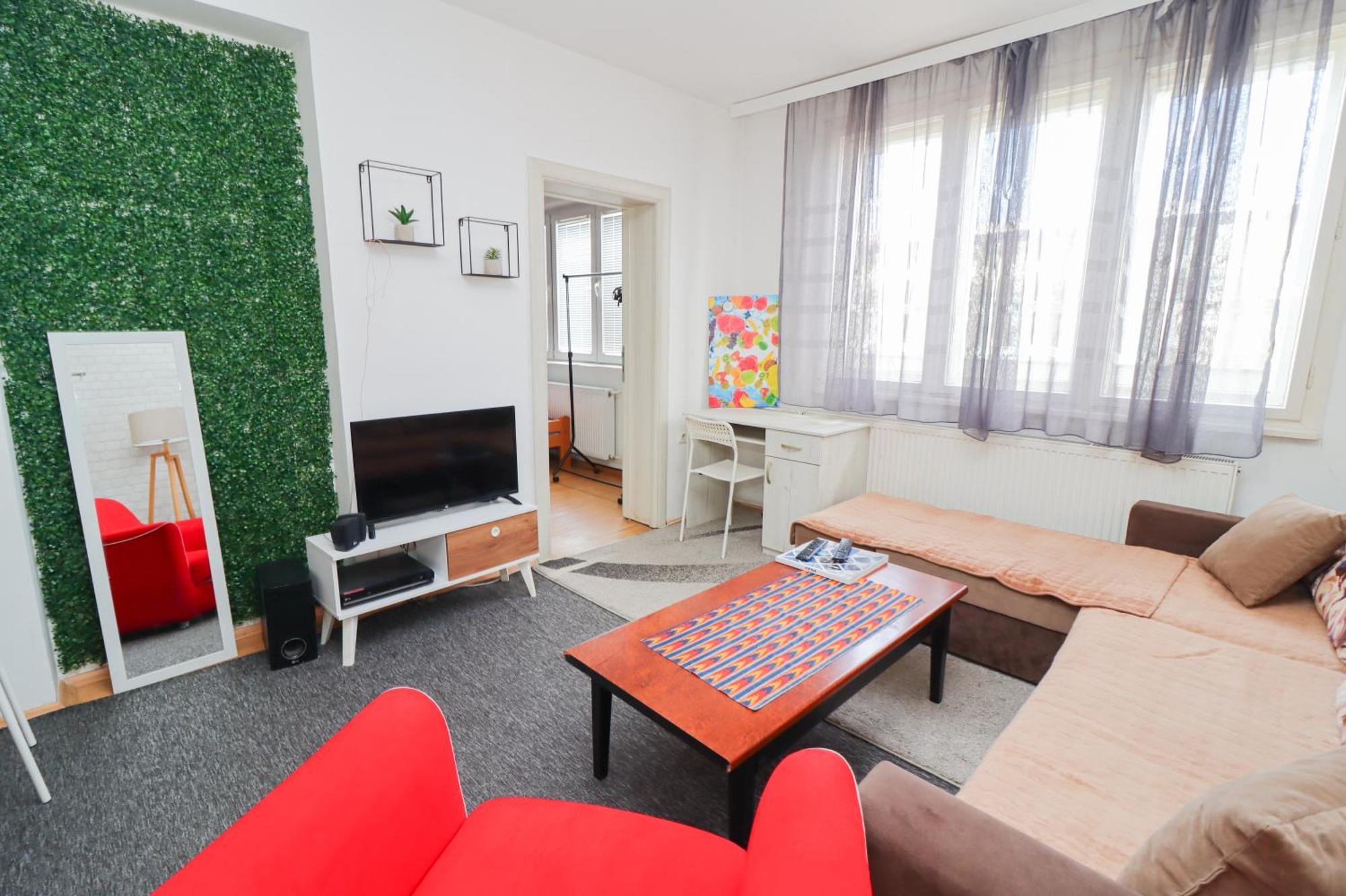 Rooftop Apartment At Mainsquare スコピエ エクステリア 写真